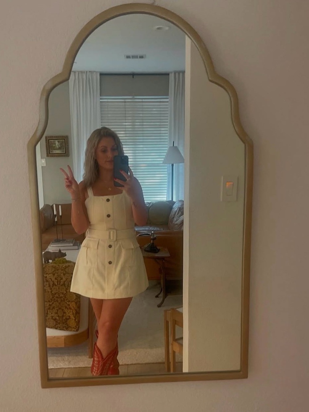 The Femm Cindy Dress in Ivory
